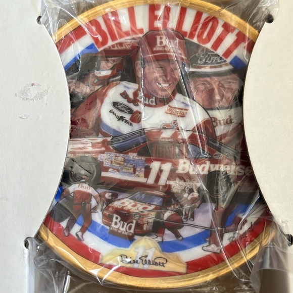 Vintage Bill Elliott Mini Plate / 1993 / Sports Impressions / New - Picture 4 of 6